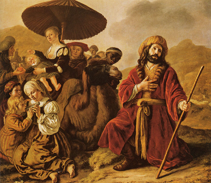 Иаков и его семья перед встречей с Исавом Иаков и его семья перед встречей с Исавом